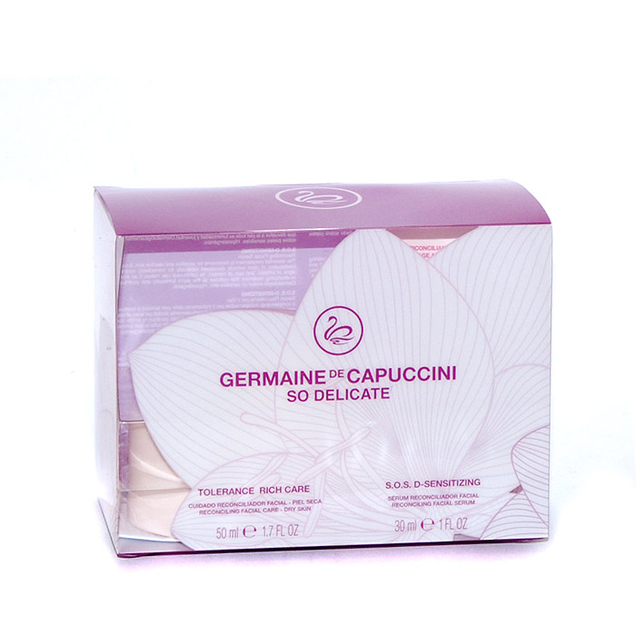 so delicate set crema rich care de g.capuccini 50ml